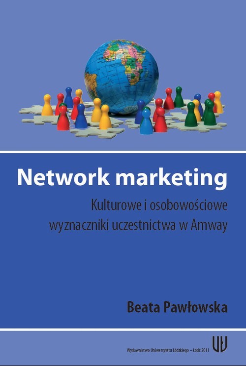 okładka Network marketing. Kulturowe i osobowościowe wyznaczniki uczestnictwa w Amway ebook | pdf | Beata Pawłowska