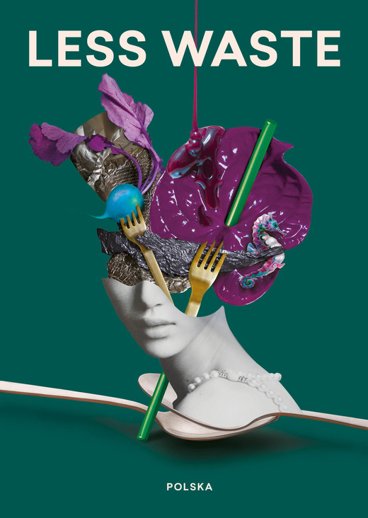 okładka LESS WASTE Polska ebook | epub, mobi | Agnieszka Bukowska
