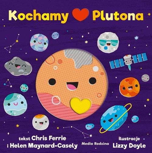 okładka Kochamy Plutona książka | Chris Ferrie, Helen Maynard-Casely