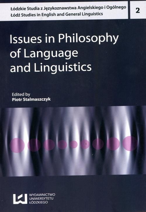 okładka Issues in Philosophy of Language and Linguistics ebook | pdf | Opracowania Zbiorowe