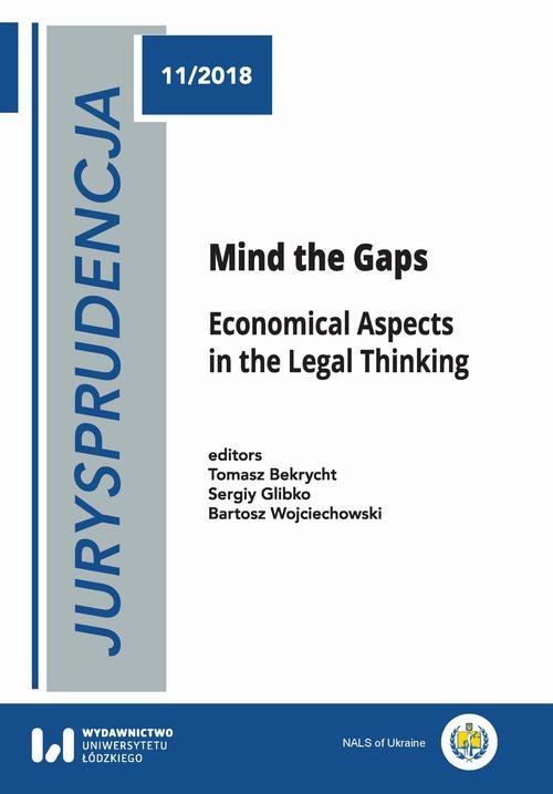 okładka Jurysprudencja 11. Mind the Gaps ebook | pdf | Opracowania Zbiorowe