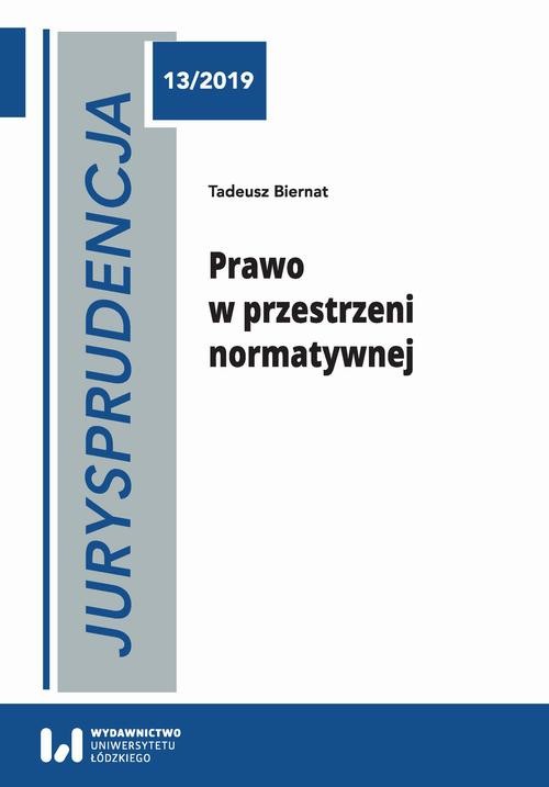 okładka Jurysprudencja 13 ebook | pdf | Tadeusz Biernat