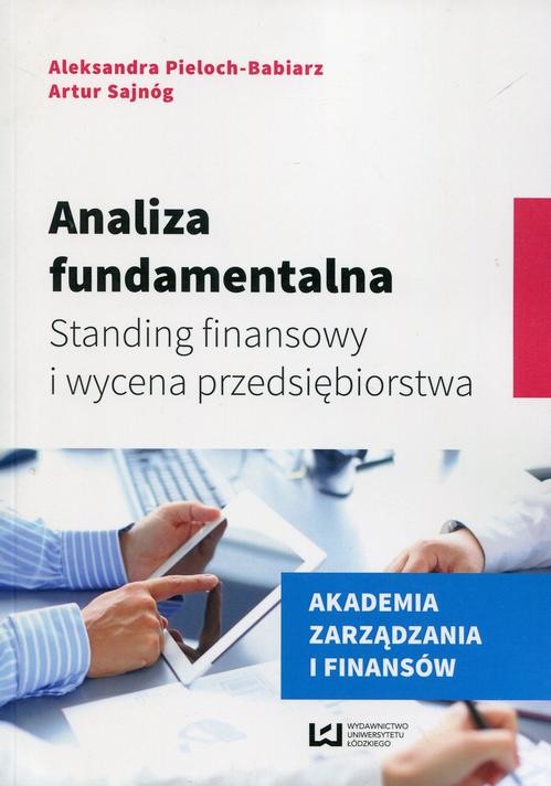 okładka Analiza fundamentalna ebook | pdf | Aleksandra Pieloch-Babiarz,, Artur Sajnóg