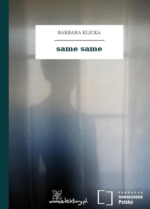 okładka same same ebook | epub, mobi | Barbara Klicka