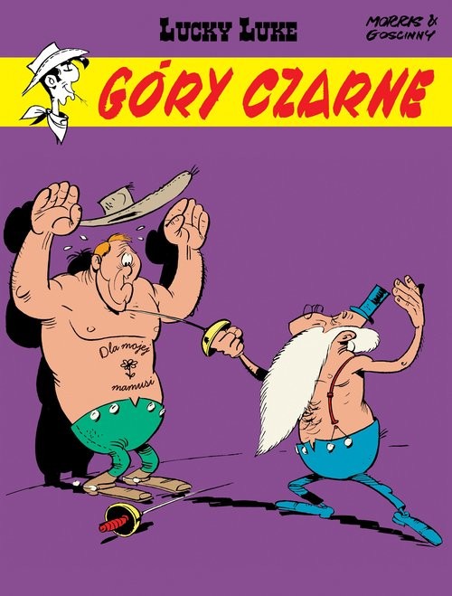 okładka Lucky Luke Góry Czarne książka | René Goscinny, Morris