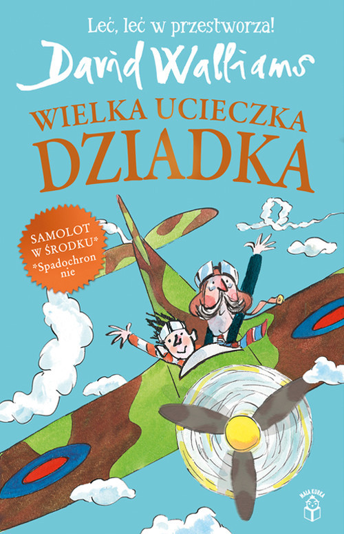 okładka Wielka ucieczka Dziadka książka | David Walliams