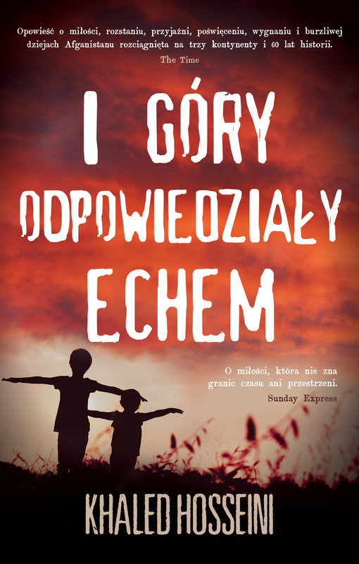okładka I góry odpowiedziały echem ebook | epub, mobi | Khaled Hosseini