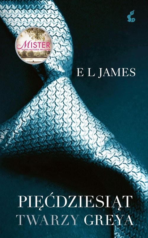 okładka Pięćdziesiąt twarzy Greya książka | E. L. James