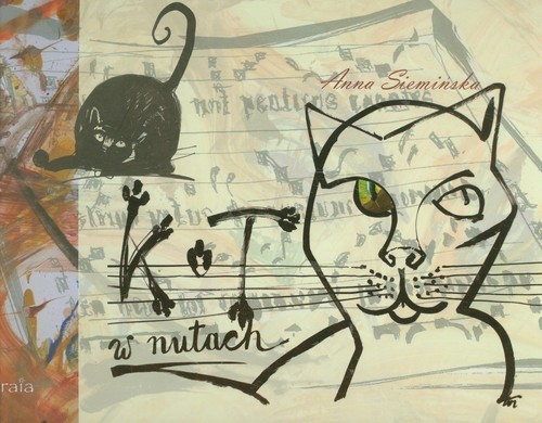 okładka Kot w nutach książka | Anna Siemińska