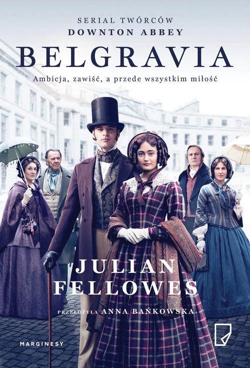okładka Belgravia serialowa książka | Julian Fellowes