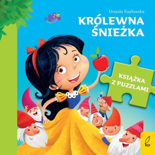 okładka Książka z puzzlami Królewna Śnieżka książka | Urszula Kozłowska