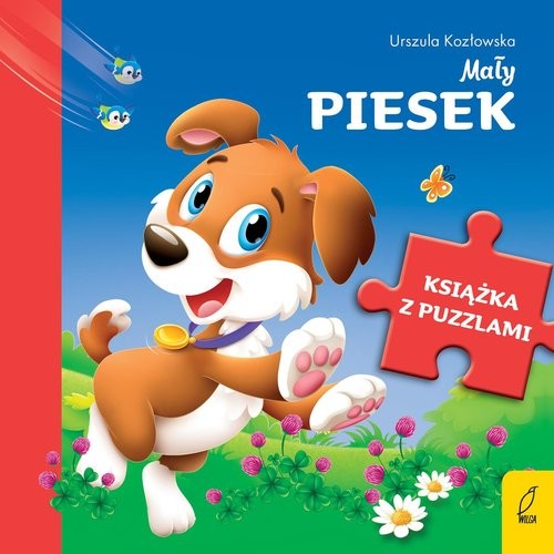 okładka Książka z puzzlami Mały piesek książka | Urszula Kozłowska
