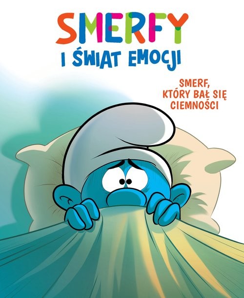 okładka Smerfy i świat emocji Smerf który bał się ciemności książka