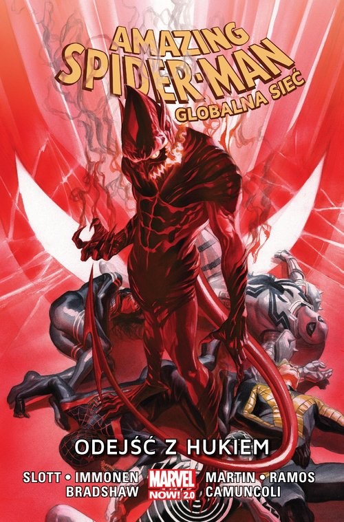 okładka Amazing Spider-Man Globalna sieć Tom 10 Odejść z hukiem książka