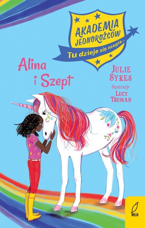 okładka Akademia Jednorożców Tom 8 Alina i Szept książka | Sykes Julie