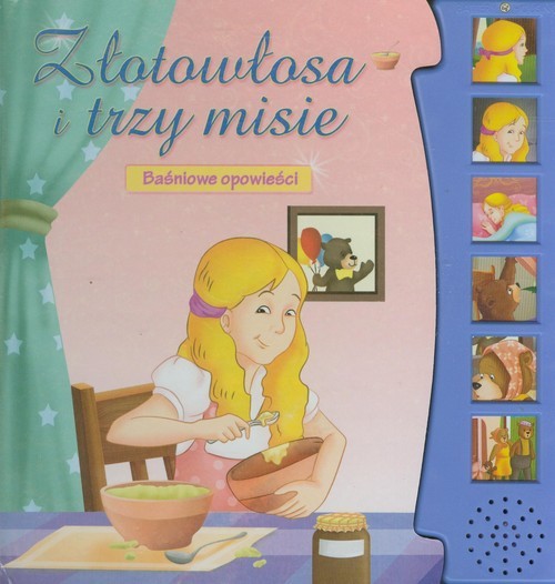 okładka Złotowłosa i trzy misie Baśniowe opowieści książka | Praca Zbiorowa