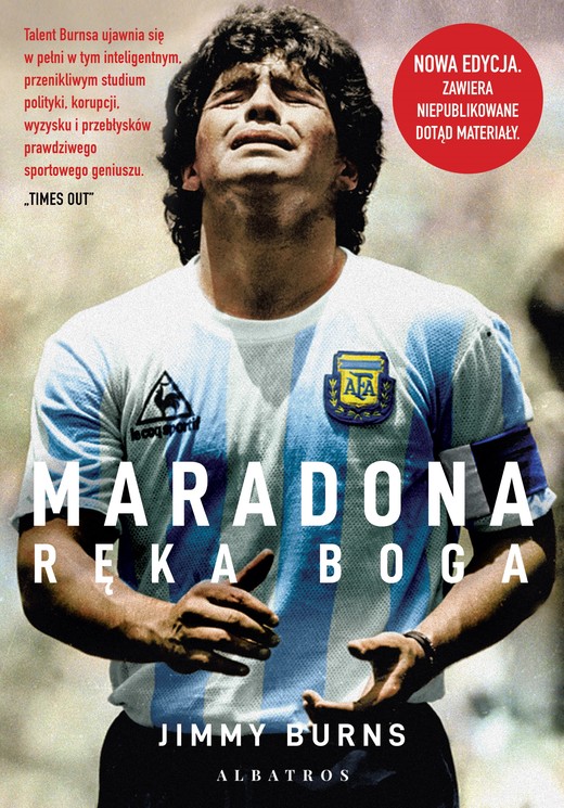 okładka MARADONA. RĘKA BOGA ebook | epub, mobi | Jimmy Burns