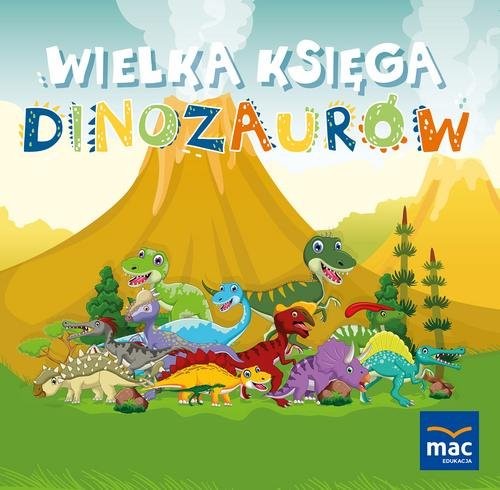 okładka Wielka księga dinozaurów książka