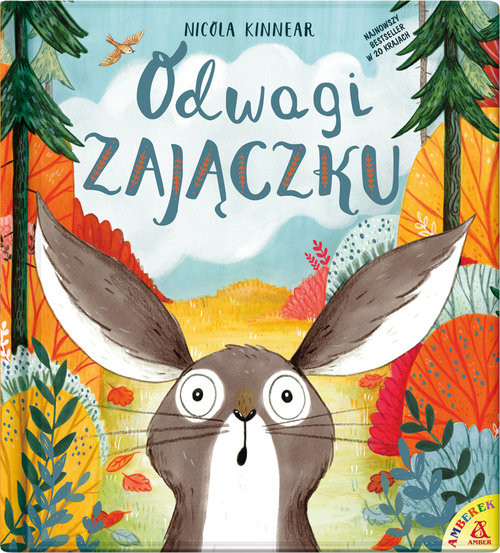okładka Odwagi zajączku książka | Kinner Nicola