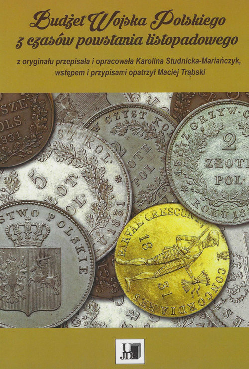 okładka Budżet Wojska Polskiego z czasów powstania listopadowego książka