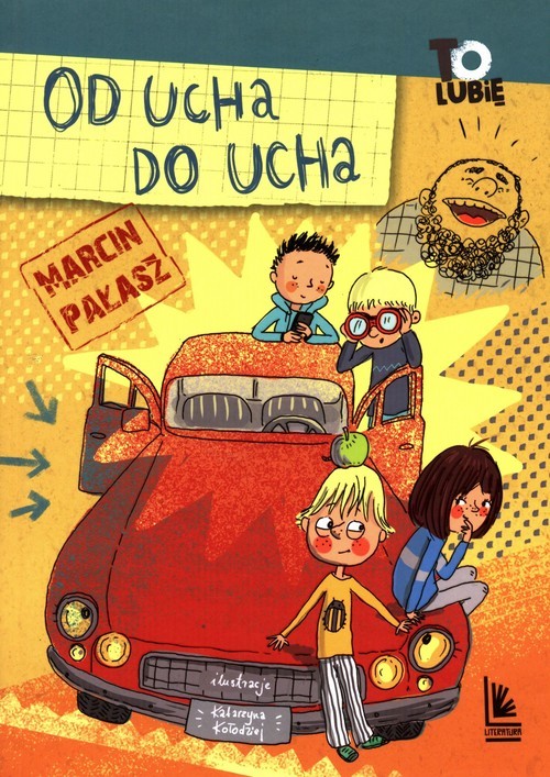 okładka Od ucha do ucha czyli dziwne przypadki Ferdynanda Szkodnika książka | Marcin Pałasz