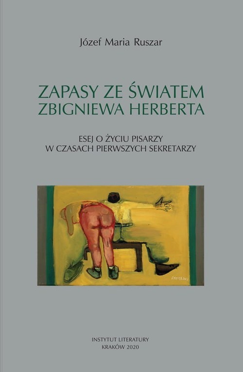 okładka Zapasy ze światem Zbigniewa Herberta książka | Józef Maria Ruszar