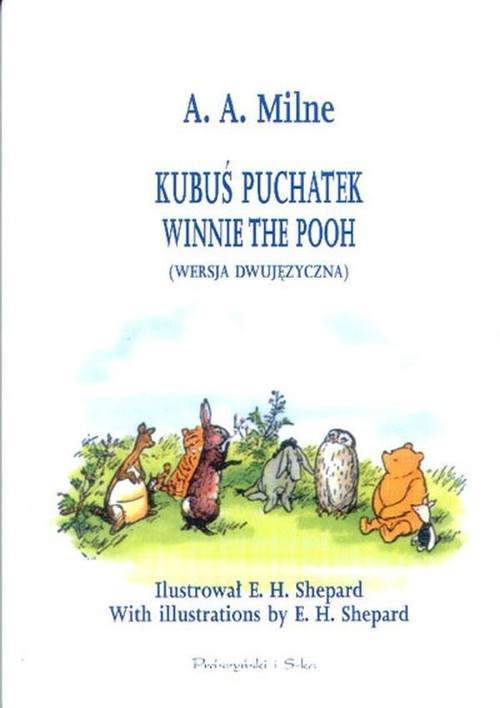 okładka Kubuś Puchatek Winnie the Pooh wersja dwujęzyczna książka