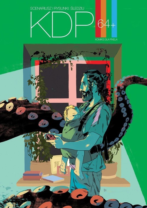 okładka Komiks dla Pixela 64+ książka | Śledziński Michał