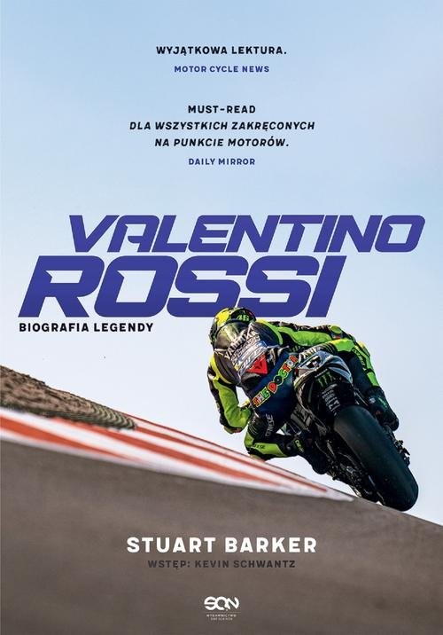 okładka Valentino Rossi książka | Barker Stuart