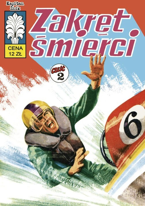 okładka Kapitan Żbik Zakręt śmierci Część 2 książka