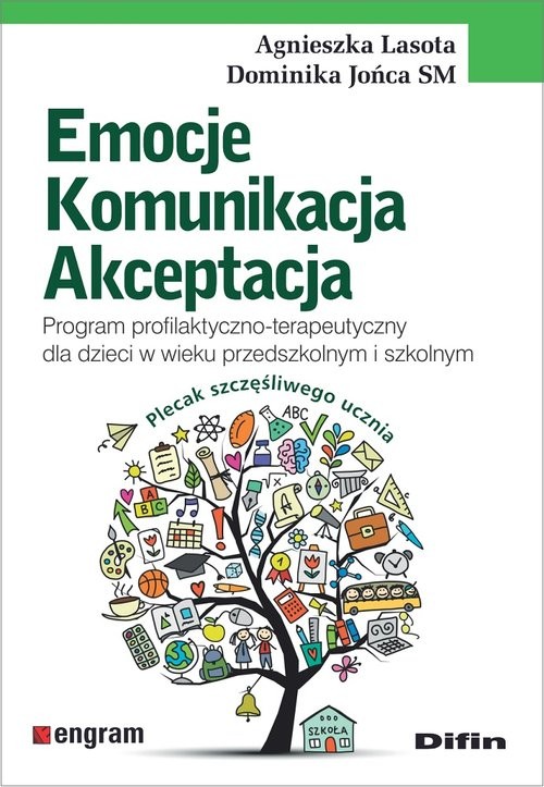 okładka Emocje komunikacja akceptacja Program profilaktyczno-terapeutyczny dla dzieci w wieku przedszkolnym i szkolnym książka | Agnieszka Lasota, SM Dominika Jońca