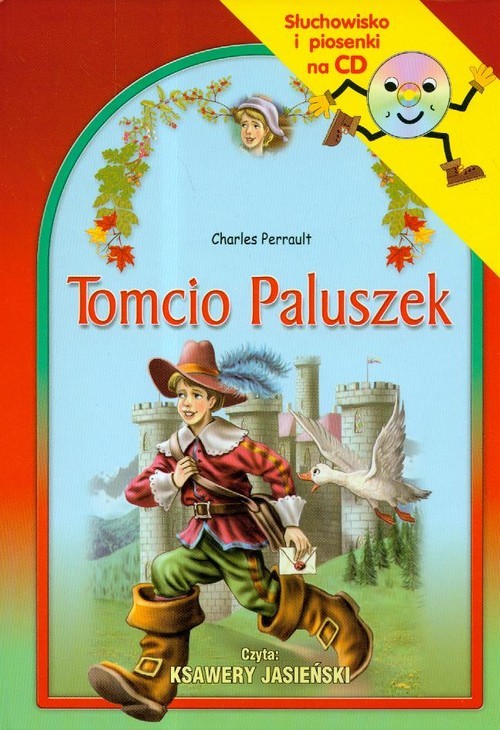okładka Tomcio Paluszek Słuchowisko z płytą CD książka | Charles Perrault