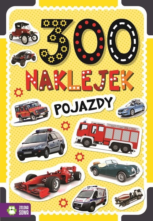 okładka 300 naklejek Pojazdy książka | Praca Zbiorowa