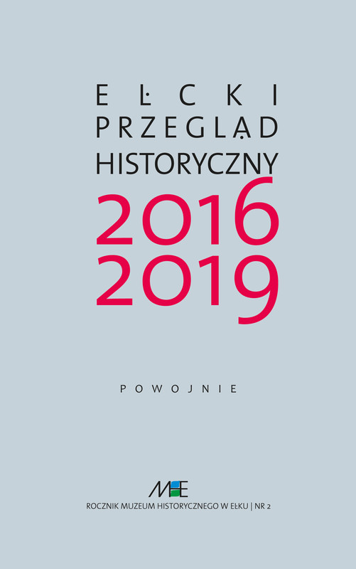 okładka Ełcki Przegląd Historyczny nr 2/2016-2019 ebook | pdf | Praca Zbiorowa