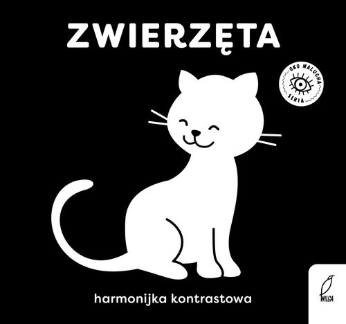 okładka Zwierzęta Harmonijka kontrastowa książka