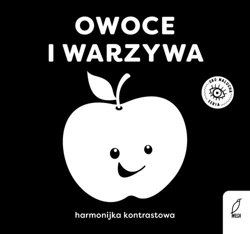 okładka Owoce i warzywa Harmonijka kontrastowa książka