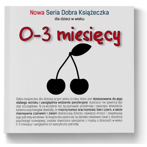 okładka 0-3 miesięcy Nowa Seria Dobra Książeczka książka | Agnieszka Starok