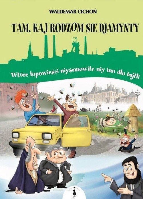 okładka Tam kaj rodzom sie djamynty Wtore łopowieści niysamowite niy ino dlo bajtli książka | Waldemar Cichoń