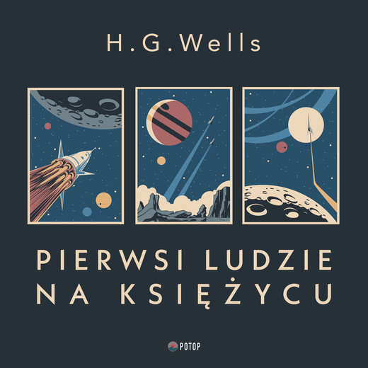 okładka Pierwsi ludzie na Księżycu audiobook | MP3 | Herbert George Wells