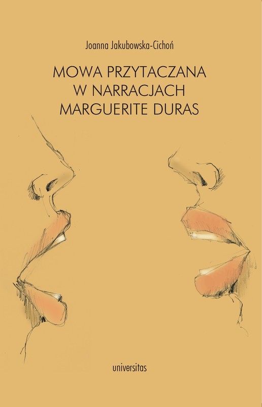 okładka Mowa przytaczana w narracjach Marguerite Duras ebook | pdf | Joanna Jakubowska-Cichoń