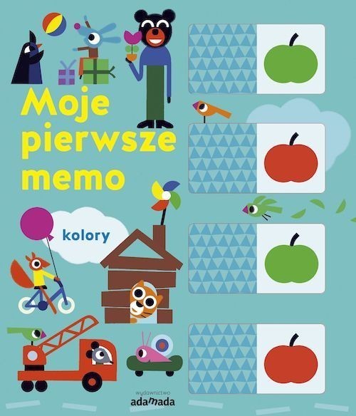 okładka Moje pierwsze memo Kolory książka | Mathy Vincent