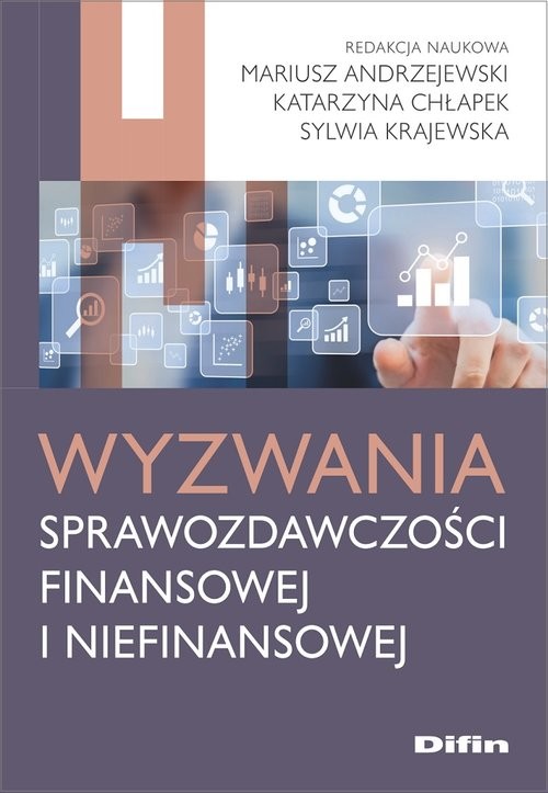 okładka Wyzwania sprawozdawczości finansowej i niefinansowej książka