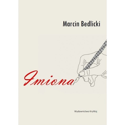 okładka Imiona książka | Bedlicki Marcin