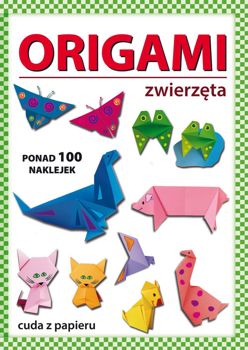 okładka Origami zwierzęta książka | Beata Guzowska