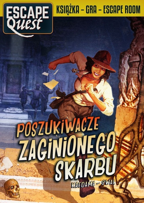 okładka Escape Quest Poszukiwacze zaginionego skarbu książka | Antoine Bauza, Corentin Lebrat, Ludovic Maublanc, Theo Riviere