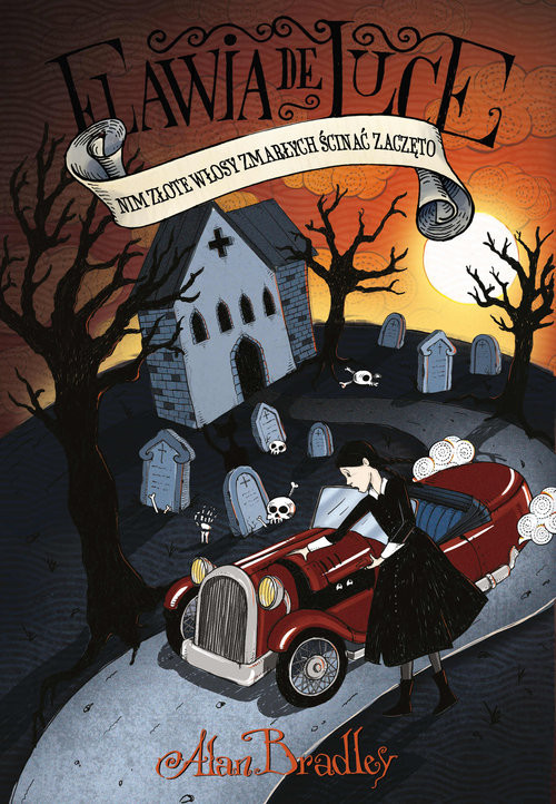 okładka Nim złote włosy zmarłym ścinać zaczęto książka | Alan Bradley