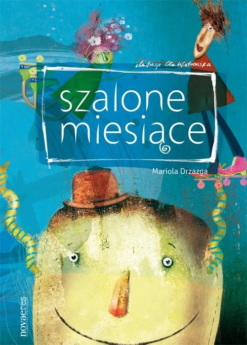 okładka Szalone miesiące książka | Drzazga Mariola
