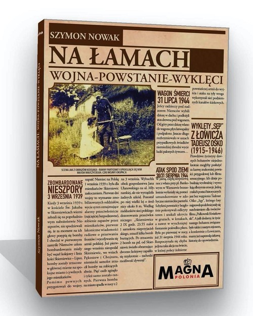 okładka Na Łamach Wojna-Powstanie-Wyklęci książka | Szymon Nowak