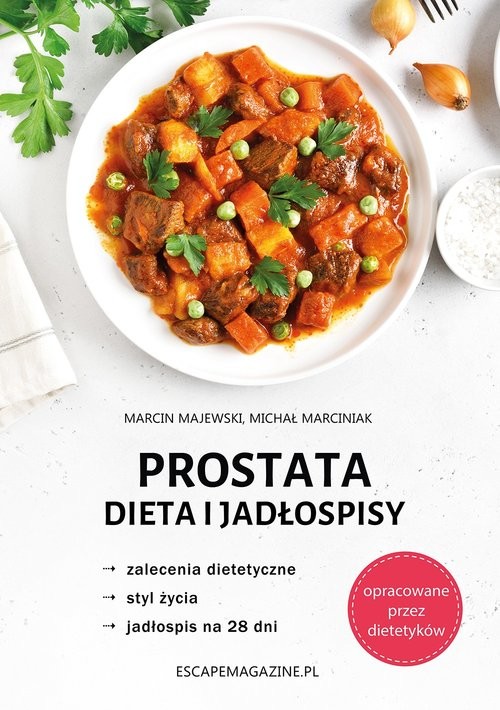 okładka Prostata Dieta i jadłospisy książka | Marcin Majewski, Michał Marciniak