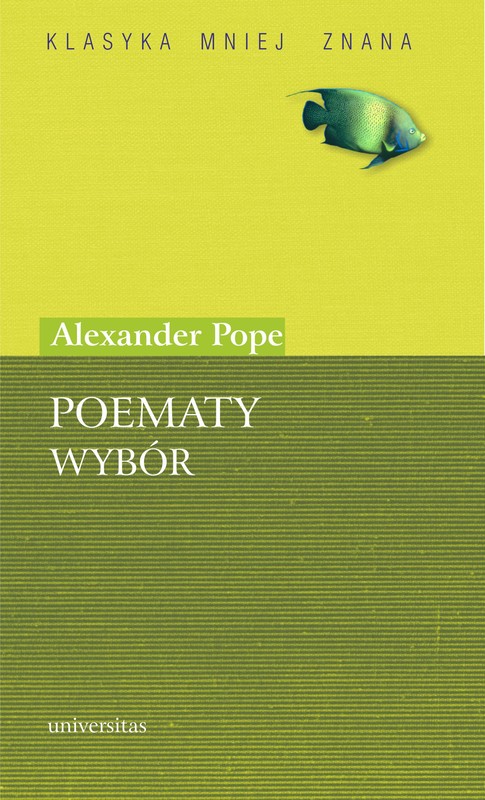 okładka Poematy. Wybór ebook | pdf | Alexander Pope